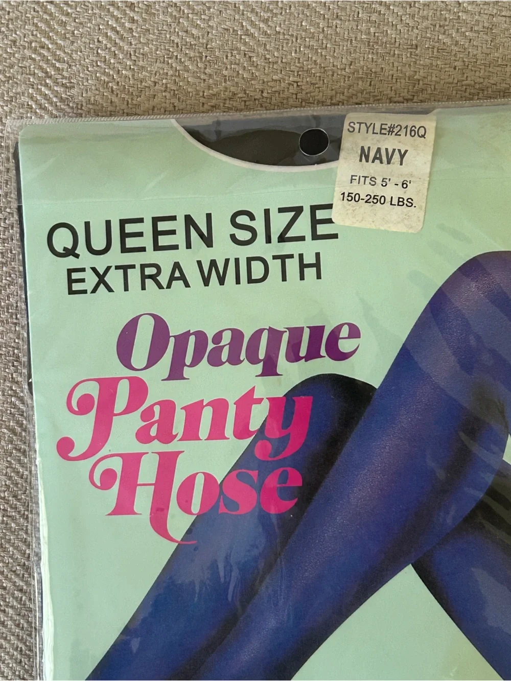 New 10 pair women’s panty hose assorted colors mostly Queen size